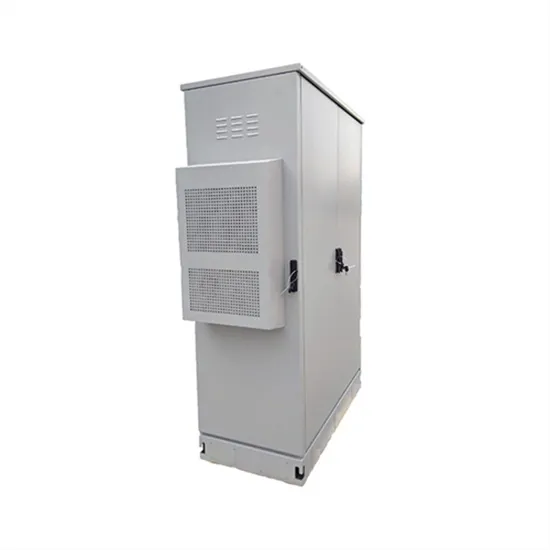 Solar integrated energy storage cabinet container installation