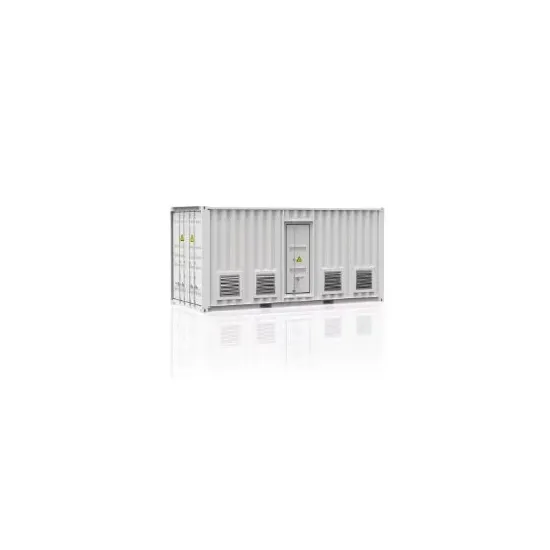 Industrial container energy storage solution