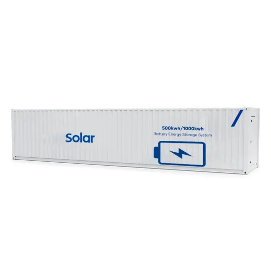 Solar integrated energy storage cabinet container installation-2