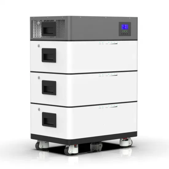 Residential solar energy storage cabinet installation